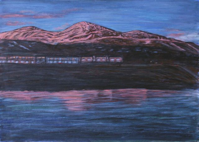 Aften ved storsøen