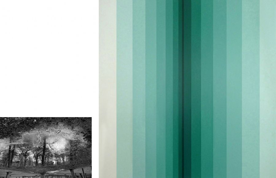 Viridian Green and Forrest lake