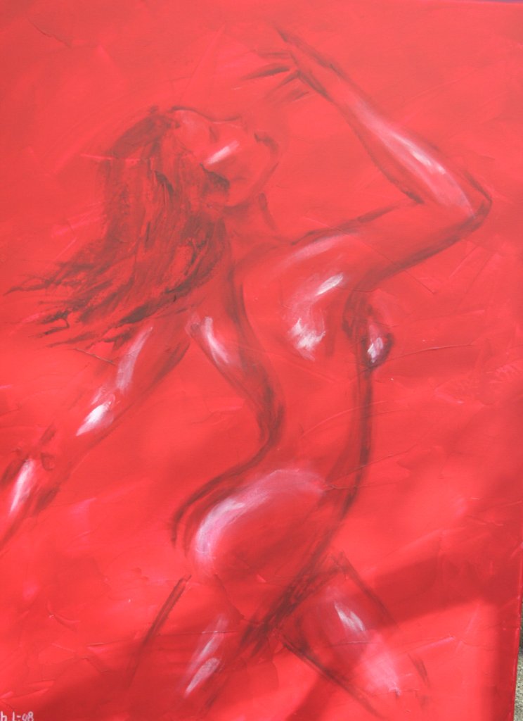 Woman In Red