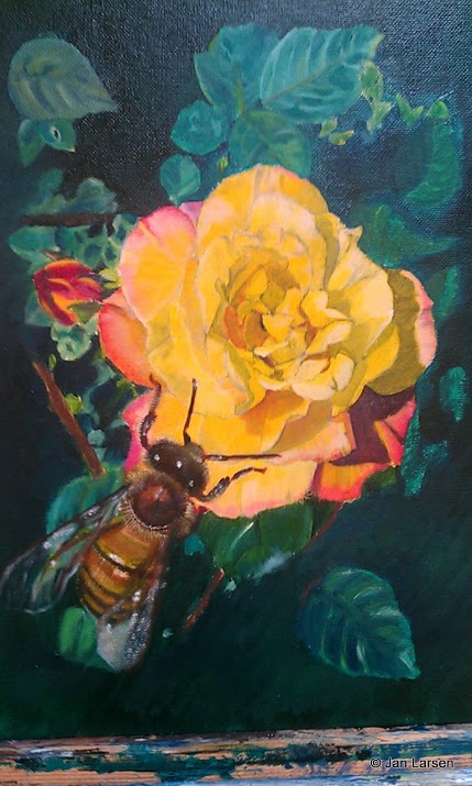 Blomsten og bien
