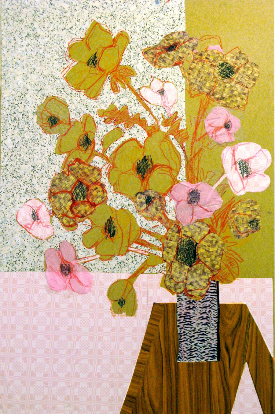 blomster i vase