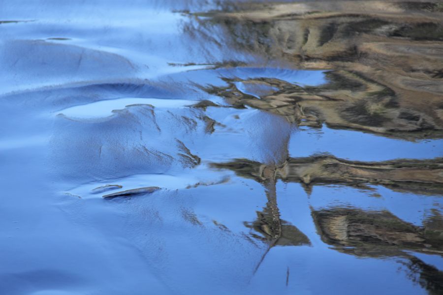 Blue sand