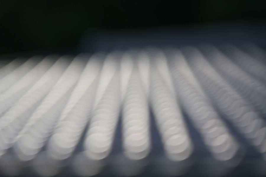 Blurry rooftop
