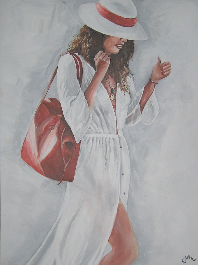 Lady in White