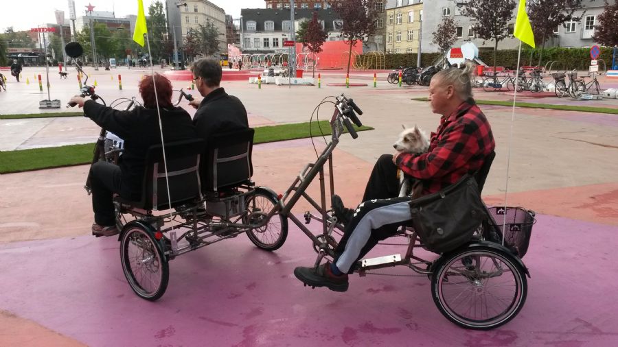 Parallel cykel .- " Flyder "