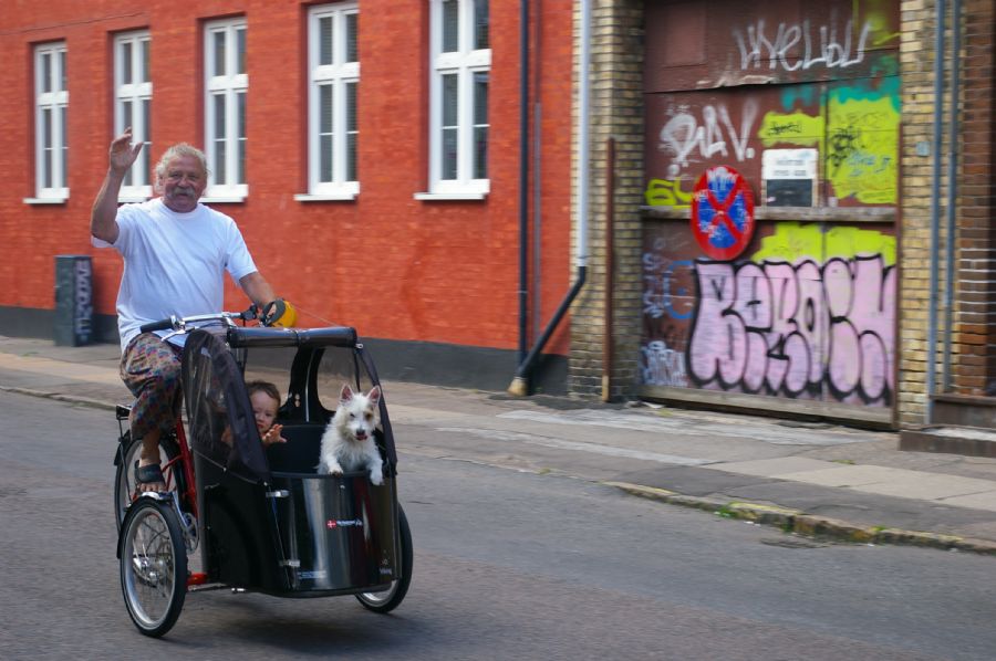 Viking cykel til Villads,Janne og Balder