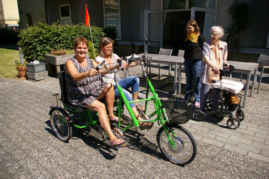Parallelcykel til 2 personer