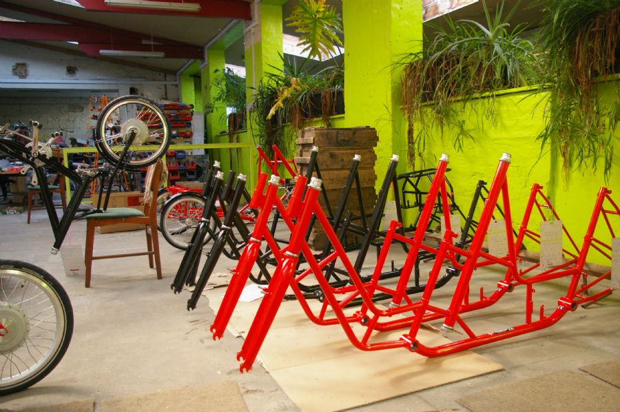 Tandem stel.