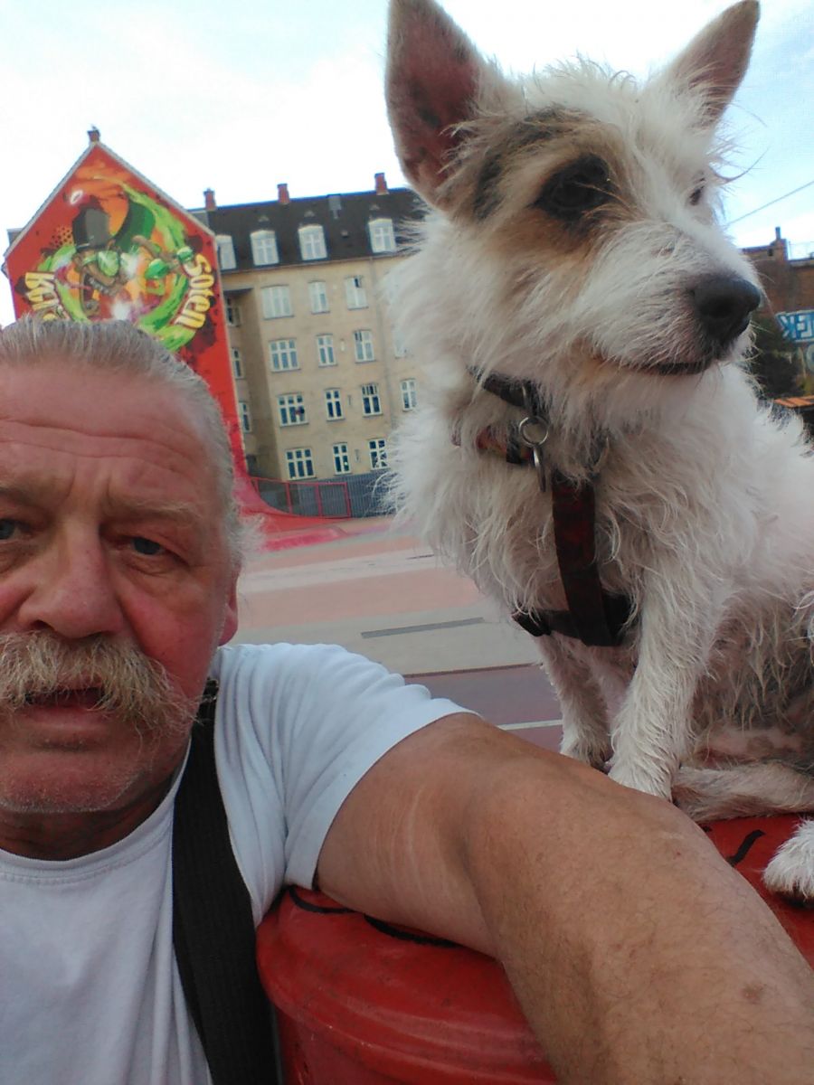 Den røde plads Balder og mig.