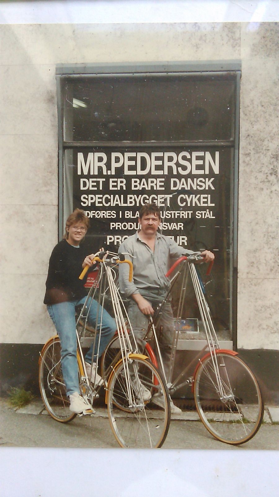 Janne min datter og mig 1983 i Valby.