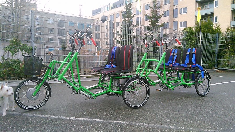 Juletilbud på Parallelcykel til 4 person