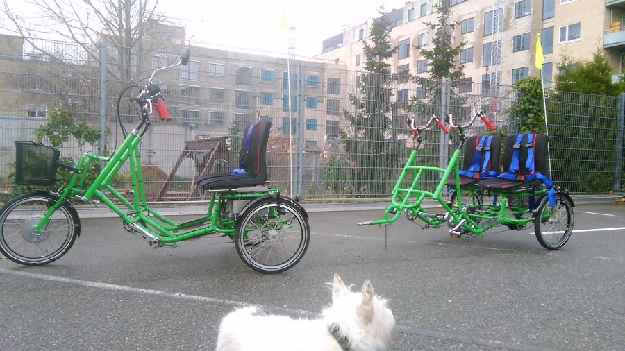 Juletilbud på Parallelcykel til 4 person