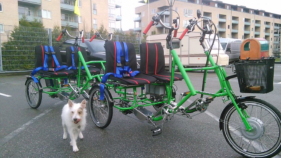 Juletilbud på Parallelcykel til 4 person