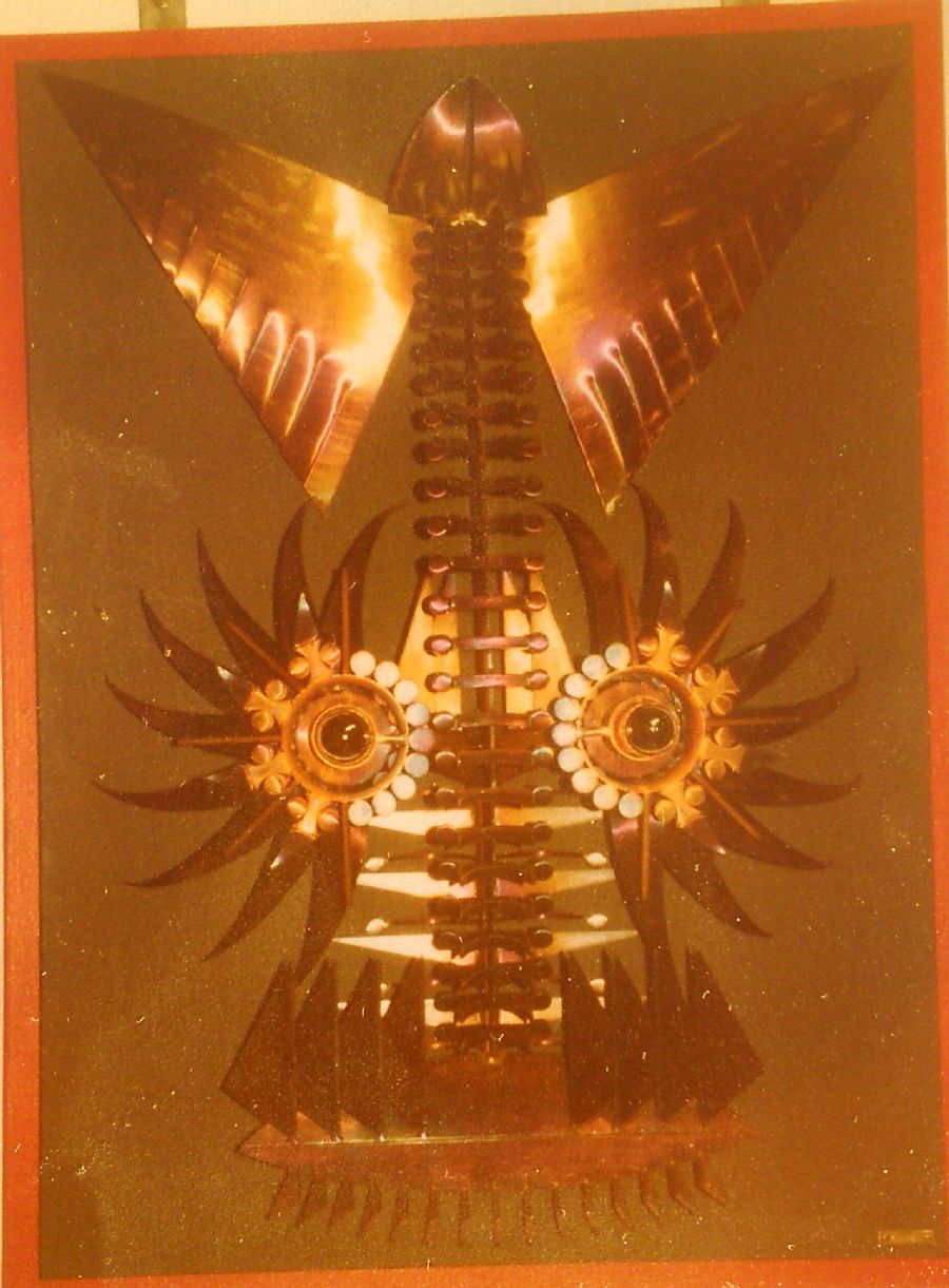 Stål skorpionmaske