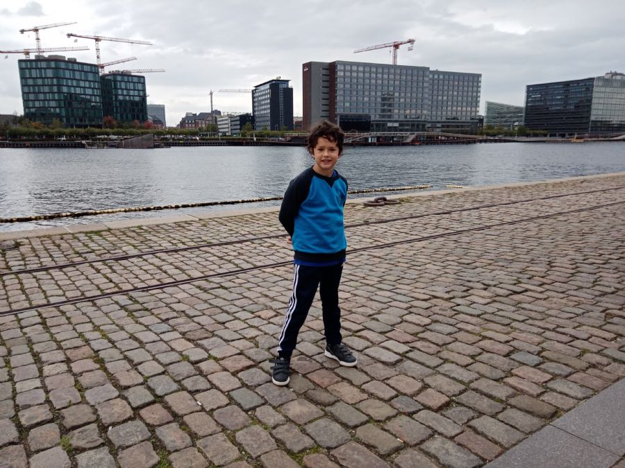 Havnen på cykler i fredags.