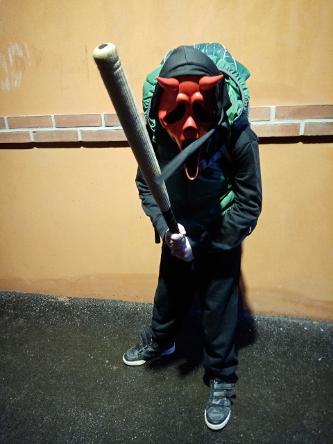 Halloween på skolen.
