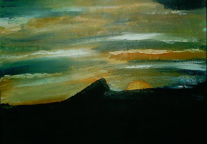 Solnedgang