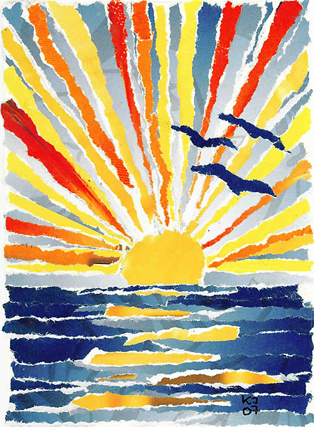 Solnedgang