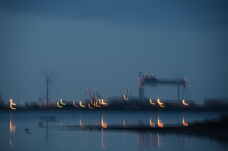 aften over lindø...