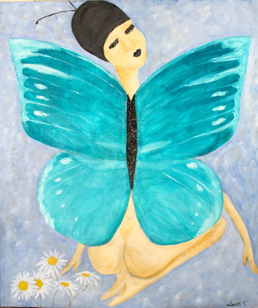 Butterfly girl 2