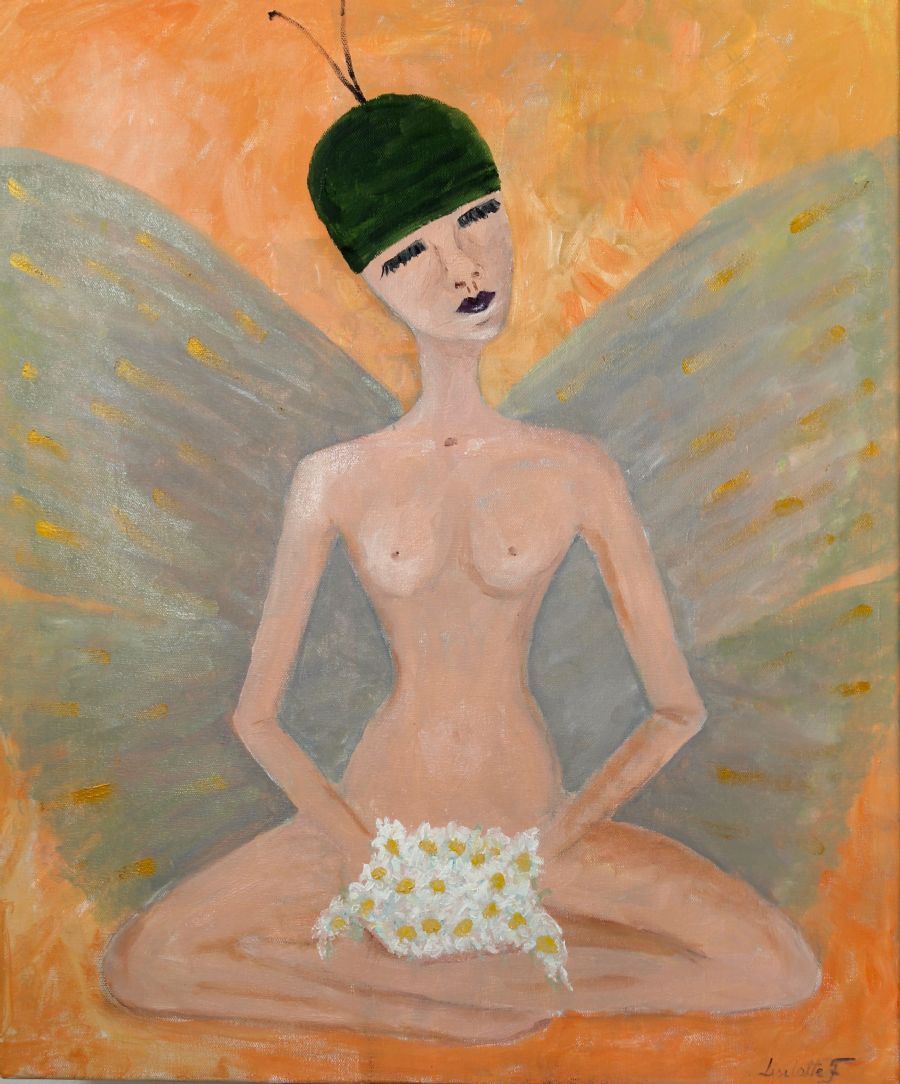 butterfly girl 4