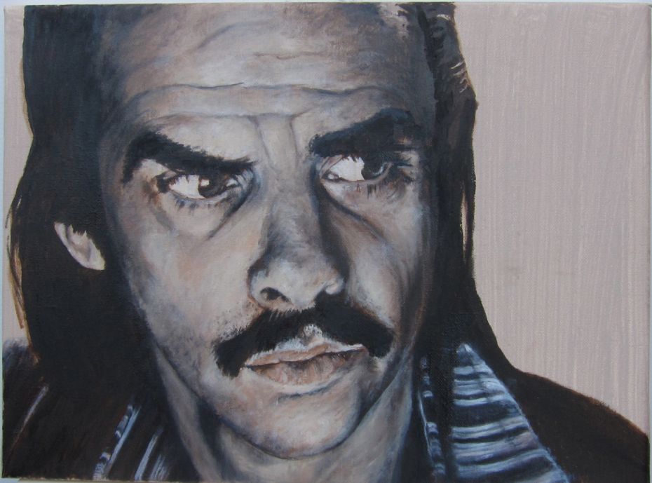 Portræt af Nick Cave