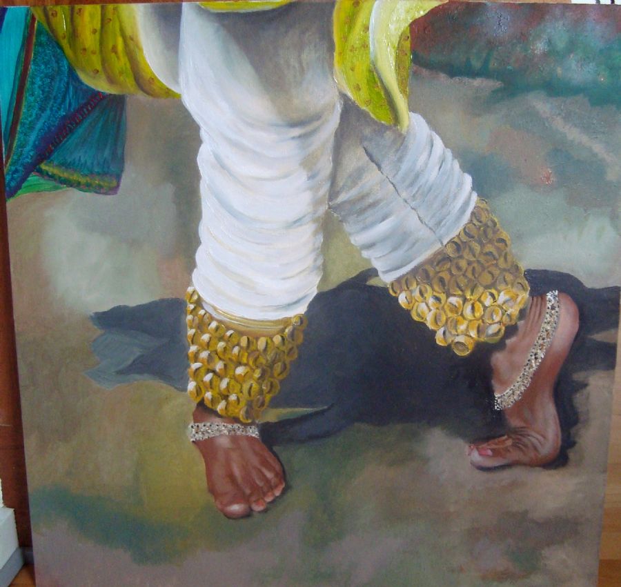 Dancing feet