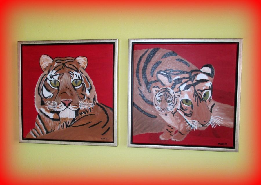 Tigerfamilie