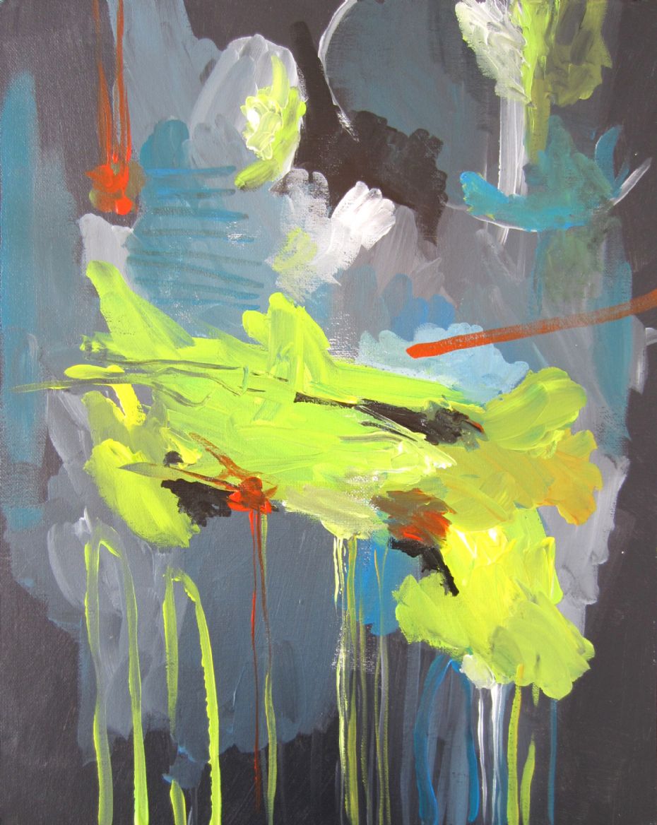 Abstrakt gul 2