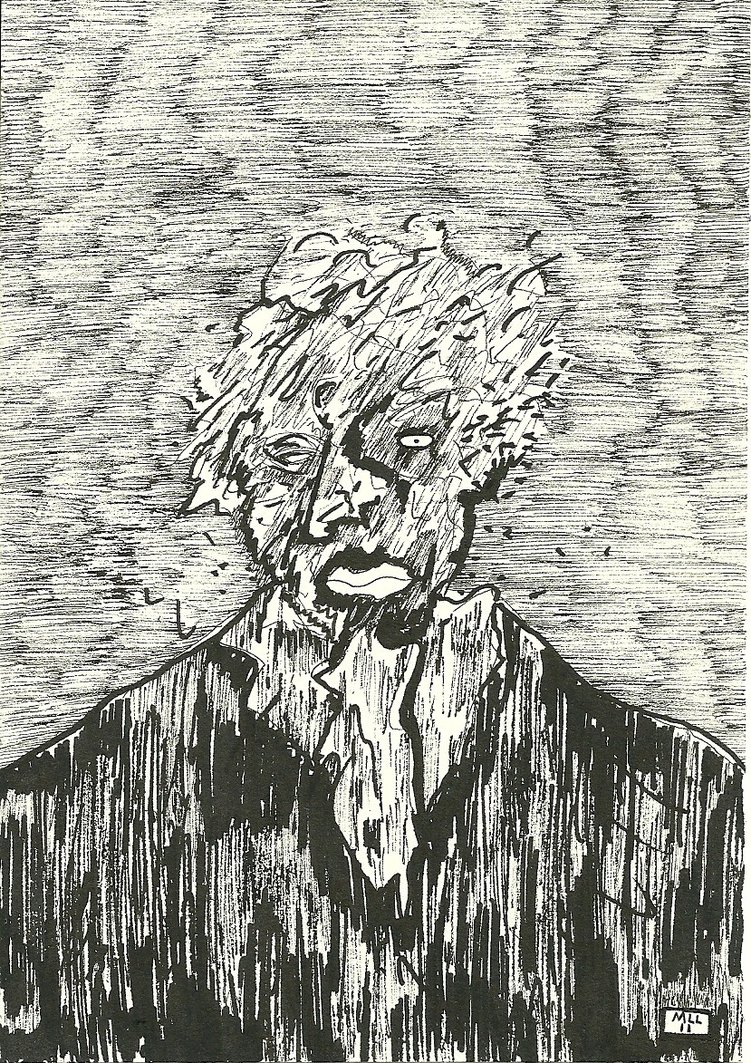 A disturbed man