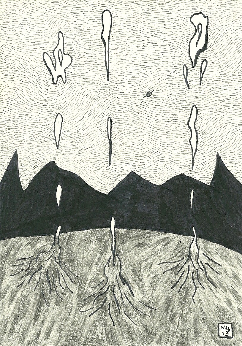 Teardrops from a planet