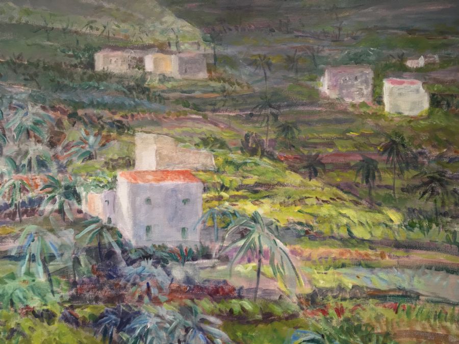 La Gomera – maleri af miesan