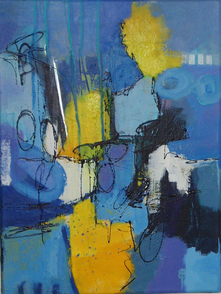 Springtime in blue 1