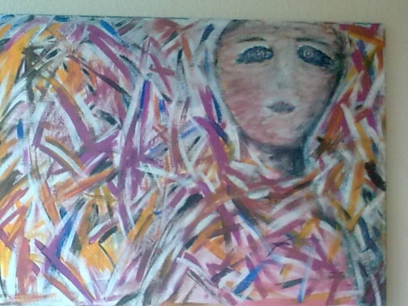 Face in colours