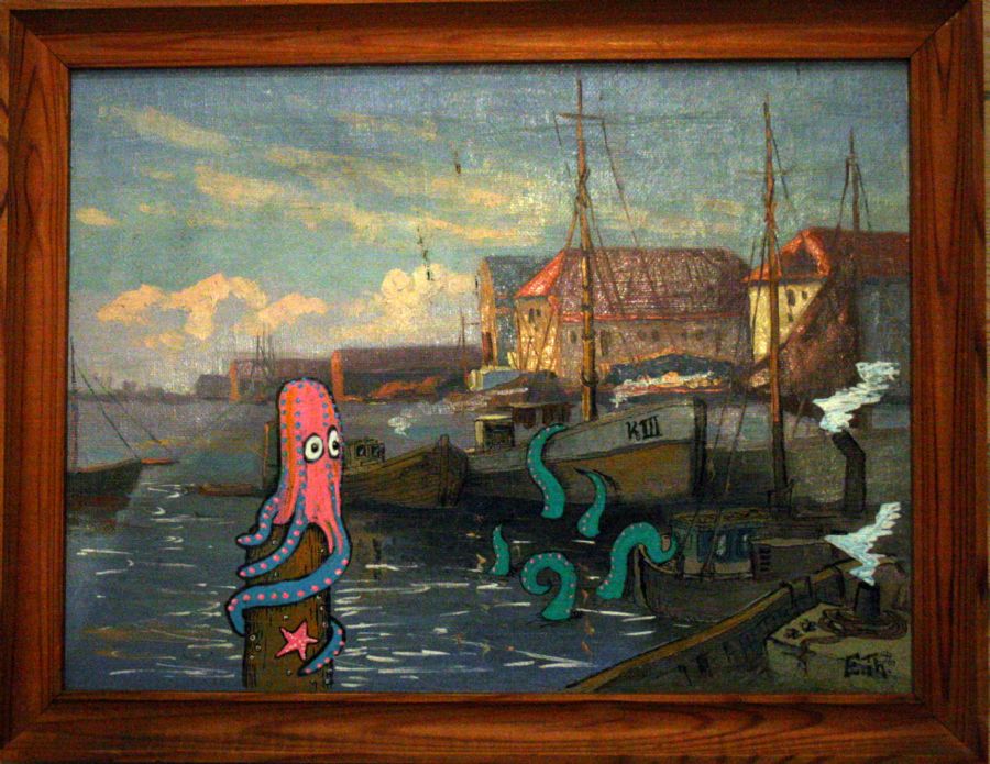dårlig dag på havnen