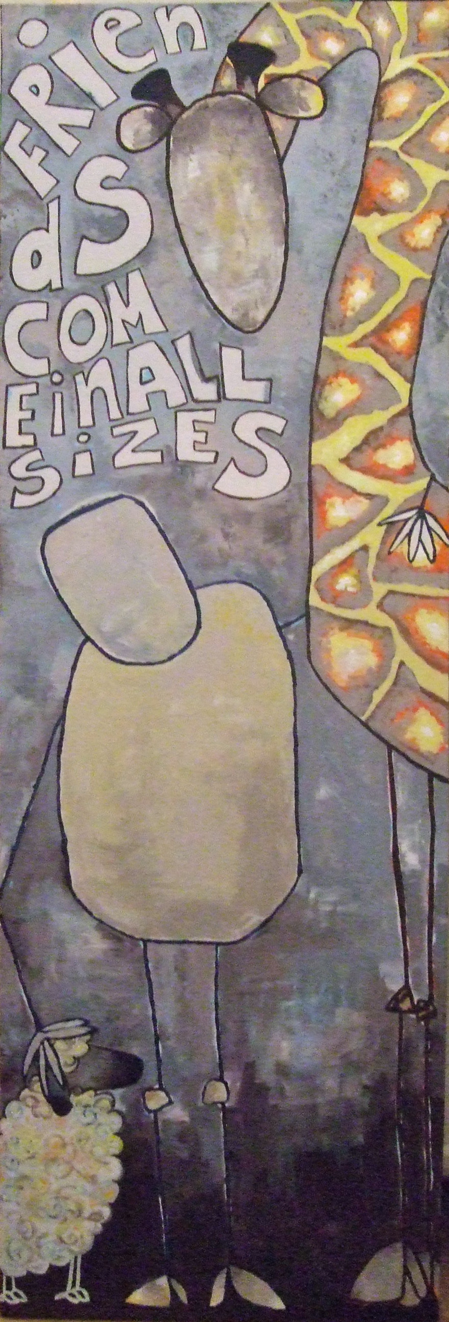 Friends come in all sizes