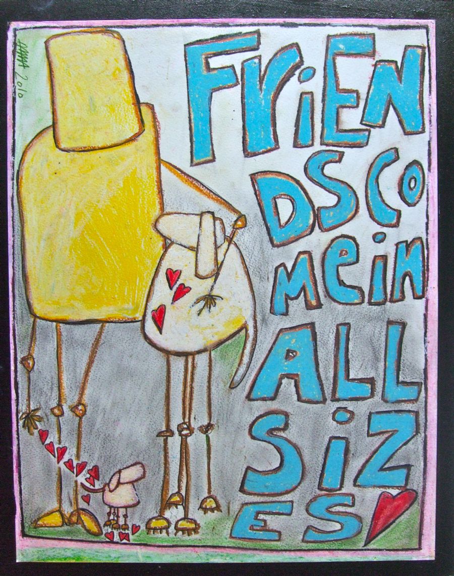 Friends come in all sizes