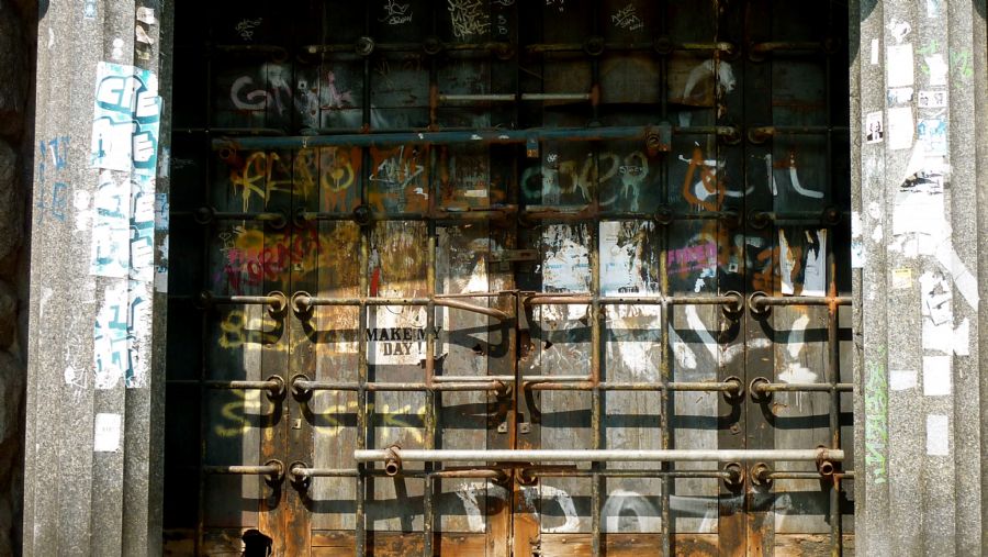 the great Czech graffiti gate