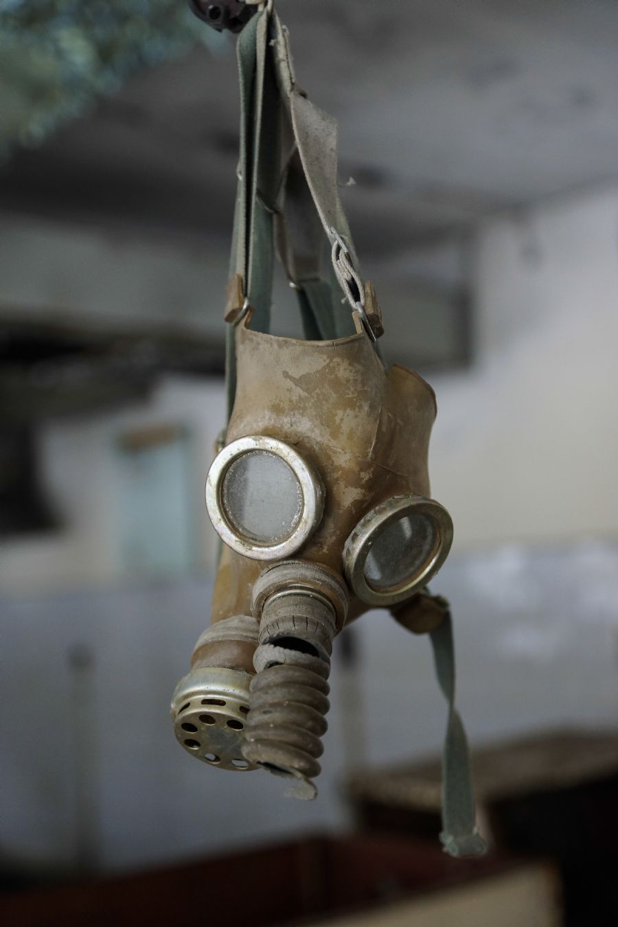 Gasmaske fra Tjernobyl