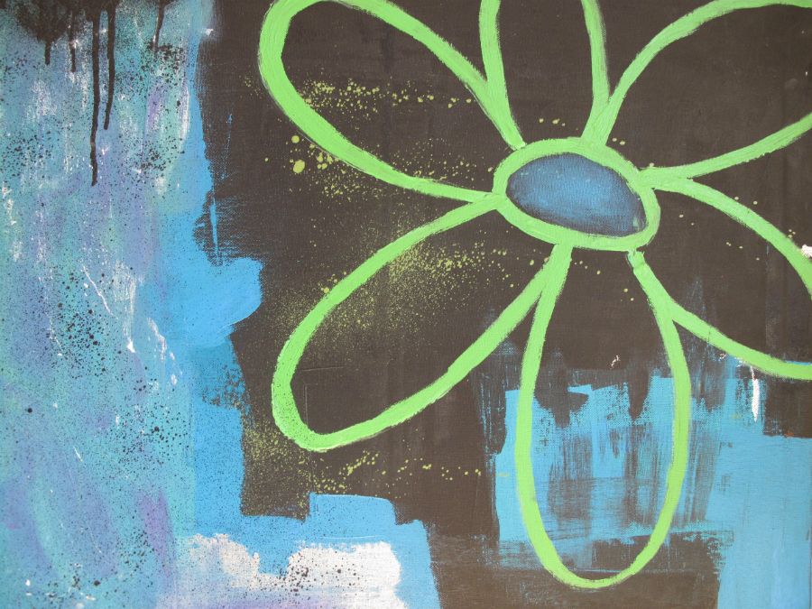 Green flower
