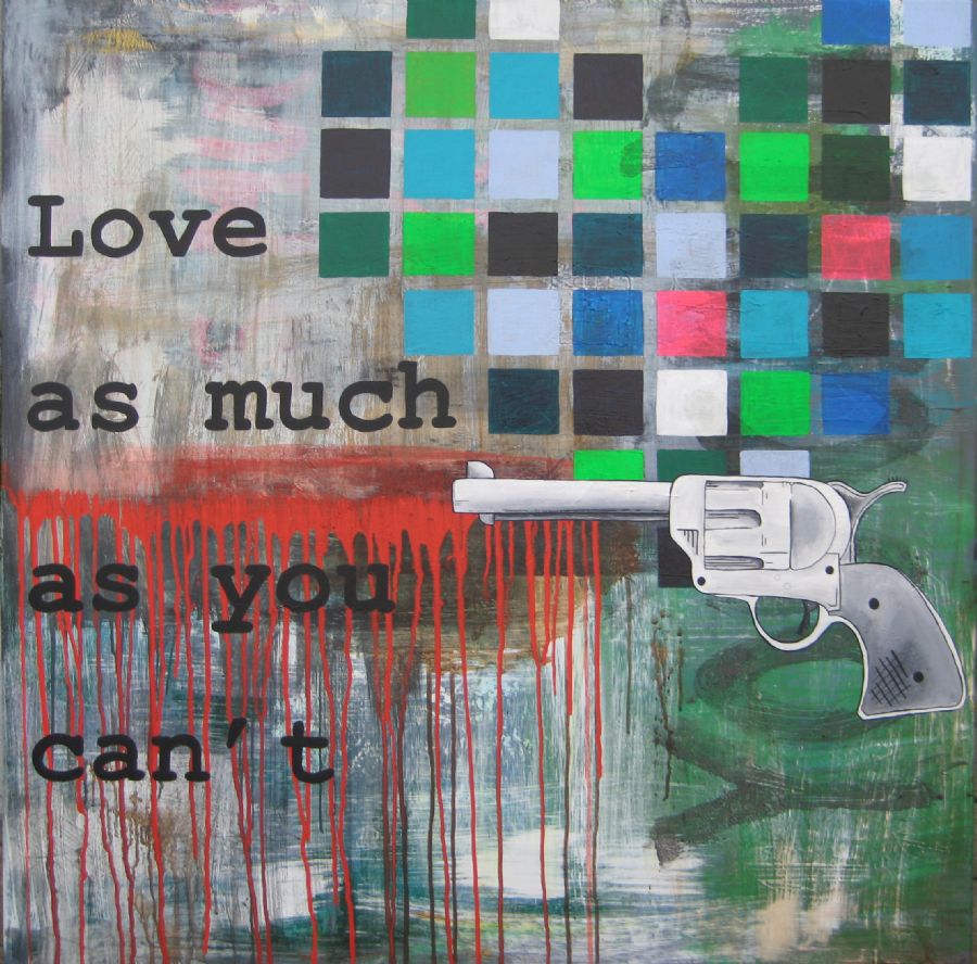 Love as much as you can't