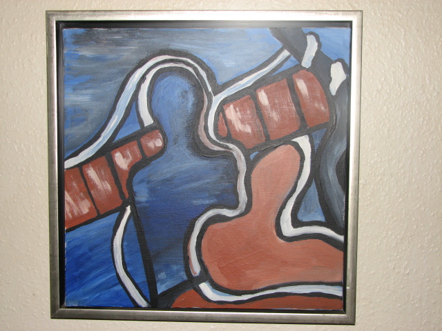 clinging on