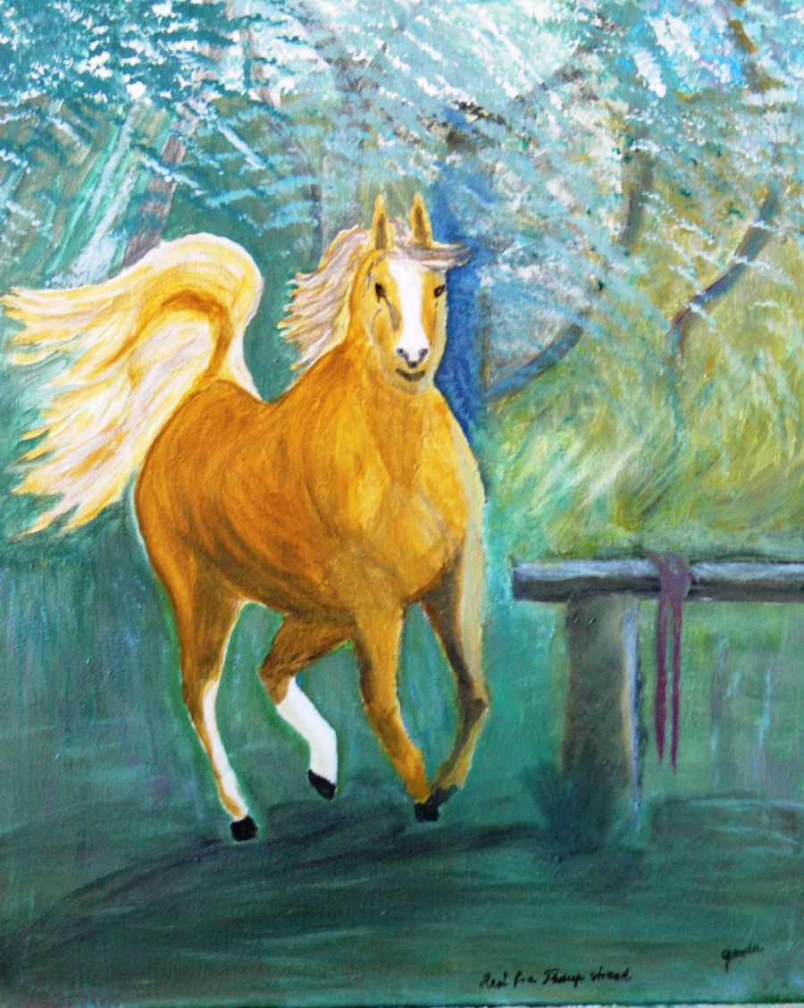 hest fra Thorup strand