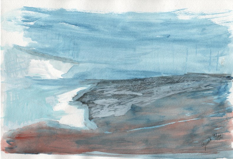 akvarel Grønland