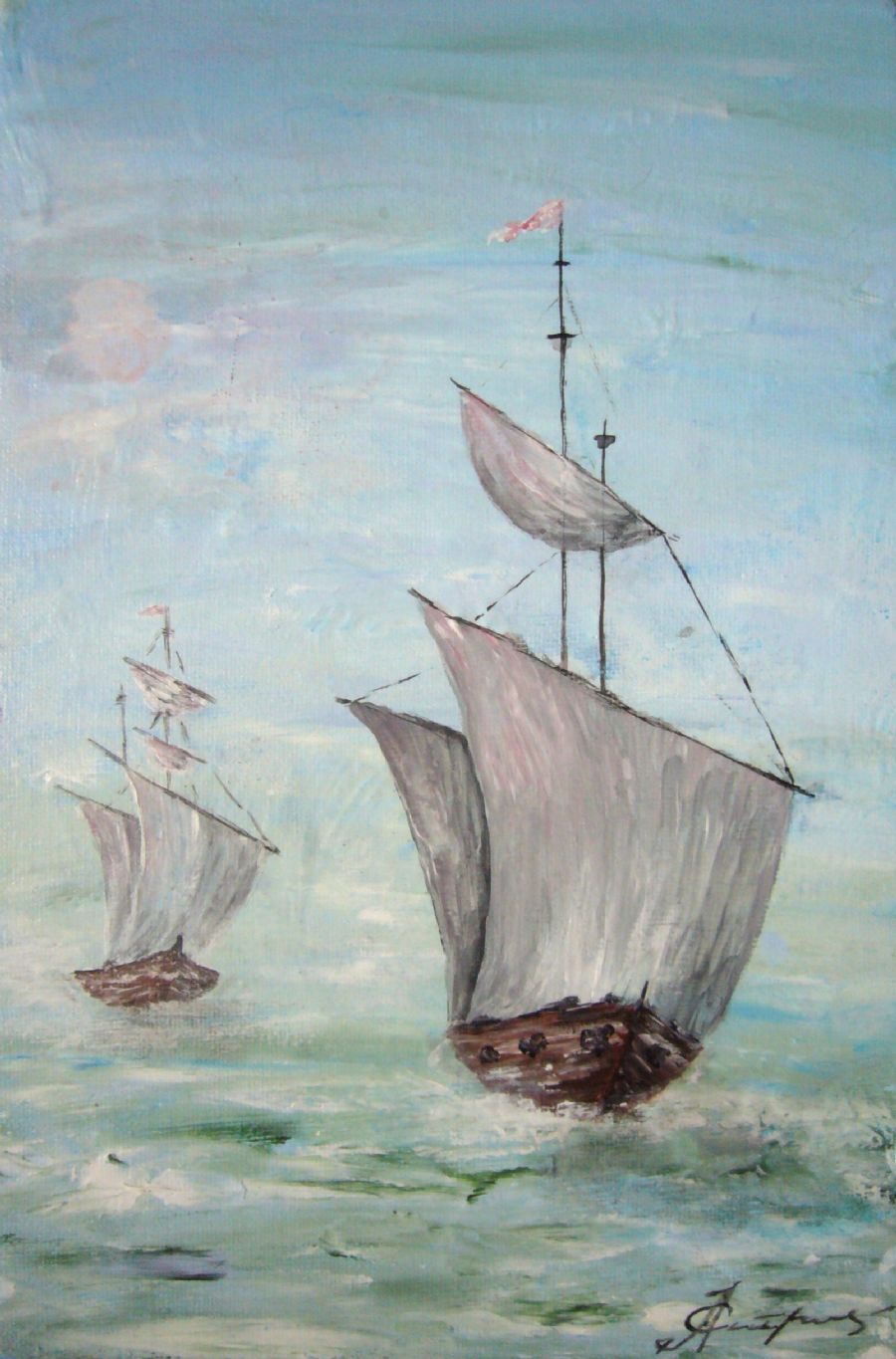 Vikingeskibe.