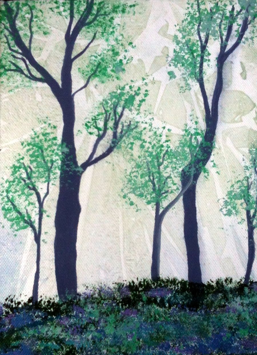 Surreal forest