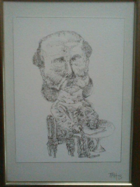 1800 tals soldat skriver brev