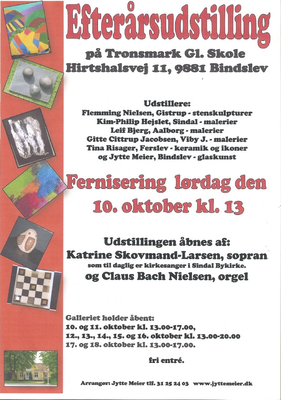Plakat for udstilling.
