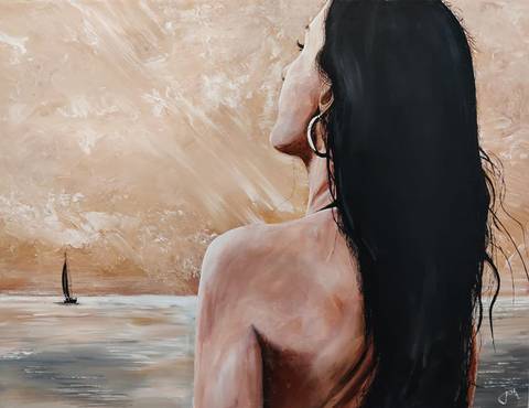 Longing – malerier af Jørgen Thomsen