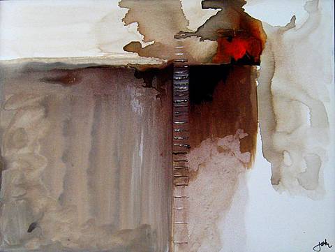 Burnt Sienna – malerier af Jørgen Thomsen